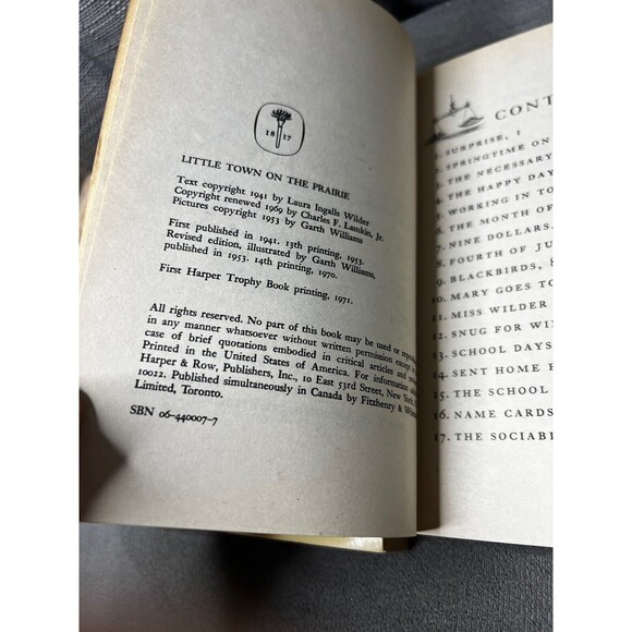 LITTLE HOUSE ON THE PRAIRIE Yellow Laura Ingalls Wilder 1971 Lot of 9 Books PB - Picture 6 of 16